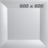 준불연 알루미늄천장판 / 600*600